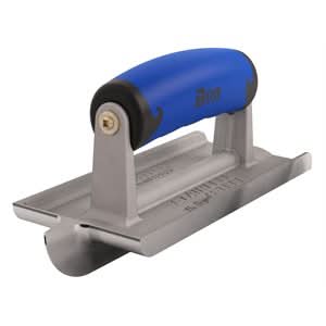 Bon Pro Plus 88-380 Groover - Bullet Stainless Steel 6 1/2" X 3" Bit 3/4" X 3/8" Comfort Grip Handle Last longer | Concrete Tool for Pros
