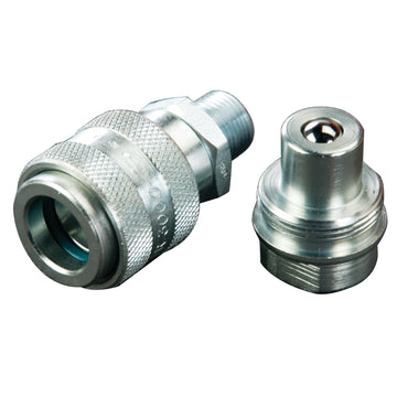 BVA Hydraulics - Coupler High Flow Set 3/8"-18 Nptf | Hydraulic Couplings