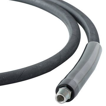 BVA Hydraulics - Hose Hyd Rubber 1/4"Id 10 Ft 3/8"-18 Nptf Ends - 10,000 Psi | Hydraulic Hoses