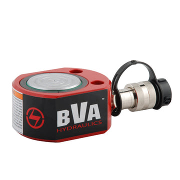 BVA Hydraulics - 30 Ton, 0.51" Stroke Flat Body Cylinder | Hydraulic Cylinders
