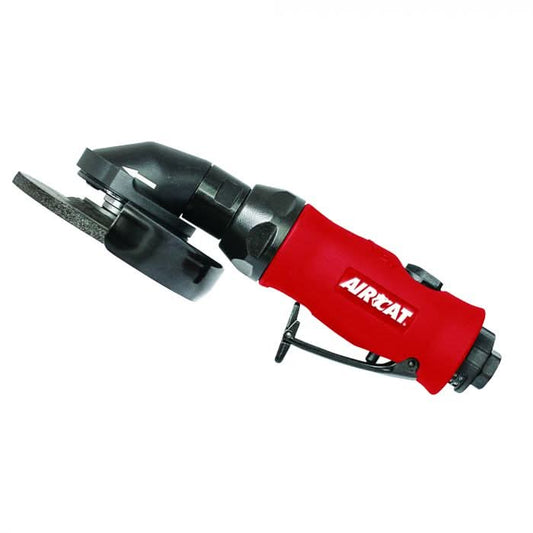Aircat - 1 HP 4 - 1/2" One Handed Composite Angle Grinder 11,000 RPM - Bayou Tool
