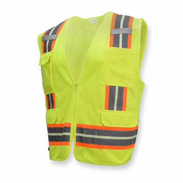 Radians Class 2 Surveyor Glow In The Dark Safety Vest