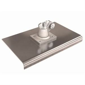 Bon 12 - 430 Walk Edger - Stainless Steel All Angle 10" X 6" - 3/8" Radius 3/4" Lip 10" long x 6" wide | Concrete Tool for Pros - Bayou Tool