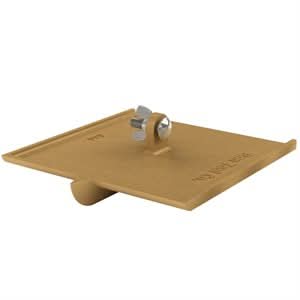 Bon 12 - 542 Walk Groover - Bronze 8" X 8" Bit 3/4" X 1/4" Belt polished | Concrete Tool for Pros - Bayou Tool