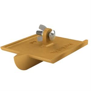 Bon 12 - 545 Walk Groover - Bronze 6" X 4 1/2" Bit 1" X 1/2" Wear - resistant bronze alloy | Concrete Tool for Pros - Bayou Tool