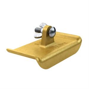 Bon 12 - 578 Walk Edger - Bronze 6" X 2 3/4" - 1/4" Radius X 5/8" Lip. | Concrete Tool for Pros - Bayou Tool