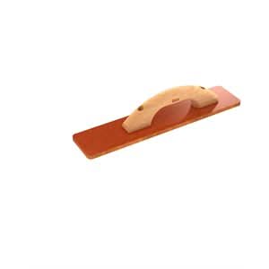 Bon 12 - 630 Resin Float - Square End 16" X 3 1/2" Wood Handle Extremely dense | Concrete Tool for Pros - Bayou Tool