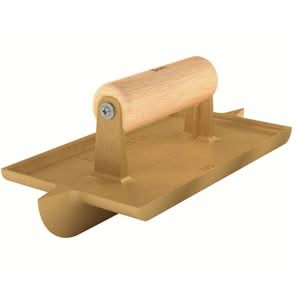 Bon 12 - 795 Groover - Bronze 8" X 4 1/2" Double Bit 1" X 1/2" Wood Handle 8" x 4 - 1/2" | Concrete Tool for Pros - Bayou Tool