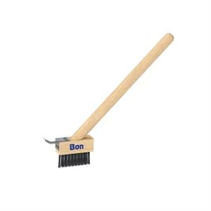 Bon 21 - 168 Paver Joint Wire Brush - 1 - 1/2" Wire With 16" Handle | Brooms & Brushes Tool for Pros - Bayou Tool