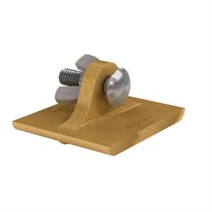 Bon 22 - 160 Seahawk Groover - 3" X 2 1/2" Bit 1/16" X 1/4" Belt dressed bronze | Concrete Tool for Pros - Bayou Tool