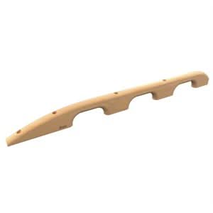 Bon 22 - 359 Wood Handle Triple Loop Replacement W/Holes | Concrete Tool for Pros - Bayou Tool
