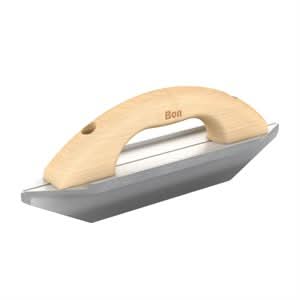 Bon 22 - 390 Vegas Groover - 12" - Straight Bit 1/4" X 1 3/4" Wood Handle Wood handle | Concrete Tool for Pros - Bayou Tool