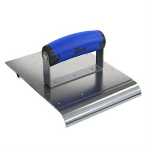 Bon 22 - 440 Edger/Groover - 6" X 8" - 1/4" Bit - 3/4" Radius Comfort Grip Handle 6" curb width | Concrete Tool for Pros - Bayou Tool