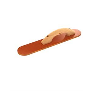 Bon 22 - 462 Resin Float - Rnd End 18" X 3 1/2" Wood Handle Extremely dense | Concrete Tool for Pros - Bayou Tool
