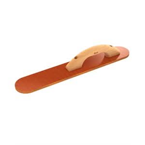 Bon 22 - 466 Resin Float - Rnd End 20" X 3 1/2" Wood Handle Extremely dense | Concrete Tool for Pros - Bayou Tool
