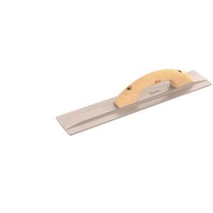 Bon 22 - 634 Mag Float - 18" X 3 1/2" Wood Handle Perfect balance | Concrete Tool for Pros - Bayou Tool