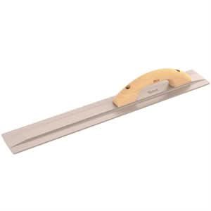 Bon 22 - 636 Mag Float - 24" X 3 1/2" Wood Handle Perfect balance | Concrete Tool for Pros - Bayou Tool