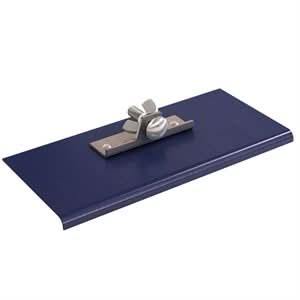 Bon 22 - 738 Walk Edger - Blue Steel 9" X 4" - 1/4" Radius 3/8" Lip Tempered crucible blue steel | Concrete Tool for Pros - Bayou Tool