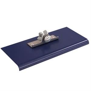 Bon 22 - 739 Walk Edger - Blue Steel 9" X 4" - 3/8" Radius 1/2" Lip Tempered crucible blue steel | Concrete Tool for Pros - Bayou Tool