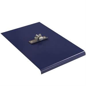 Bon 22 - 764 Walk Edger - Blue Steel 9" X 14" - 1/2" Radius 5/8" Lip Tempered crucible blue steel | Concrete Tool for Pros - Bayou Tool