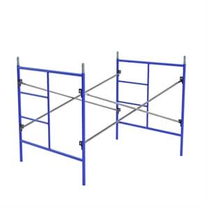 Bon 34 - 334 Scaffold Kit - (2) 5 FootX5 Foot Frames With Pins And (2) 7 Foot Braces Uprights are made of 1 - 5/8" high... | Masonry Tool for Pros - Bayou Tool
