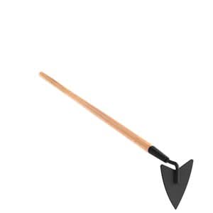 Bon 34 - 425 Warren Hoe, Triangular Head 60" Wood Handle | General Construction Tool for Pros - Bayou Tool