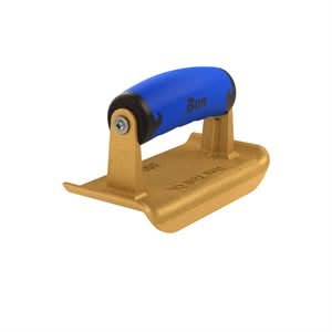 Bon 62 - 580 Edger - Bronze 6" X 2 3/4" - 1/4" Radius X 5/8" Lip Comfort Grip Handle nan | Concrete Tool for Pros - Bayou Tool