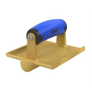 Bon 62 - 584 Groover - Bronze 6" X 4 1/2" Bit 3/4" X 7/8" Comfort Grip Handle Matching walking tools available | Concrete Tool for Pros - Bayou Tool