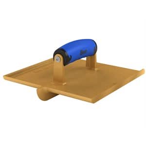 Bon 62 - 790 Groover - Bronze 8" X 8" Bit 3/4" X 1/4" Comfort Grip Handle Matching walking tools available | Concrete Tool for Pros - Bayou Tool