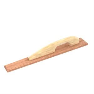 Bon 82 - 106 Mahogany Darby - Tapered 24" - Wood Handle 3/4" thick | Concrete Tool for Pros - Bayou Tool