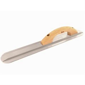 Bon 82 - 117 Mag Float - Rnd End - 20" X 3 1/8" Wood Handle Excellent floating action | Concrete Tool for Pros - Bayou Tool