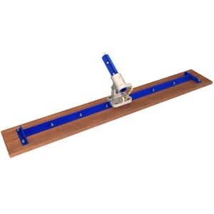 Bon 82 - 147 Bull Float - Wood 24" X 7 1/4"Square End W Rock/Roll Bracket Includes Bon Rock N Roll® Bracket... | Concrete Tool for Pros - Bayou Tool