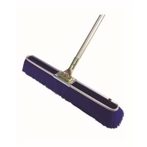 Bon 84 - 471 Floor Broom - Fine Blue 24" W/ 60" Handle | Brooms & Brushes Tool for Pros - Bayou Tool