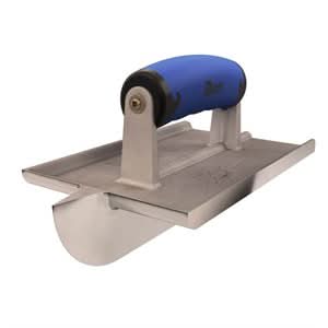 Bon Pro Plus 88 - 317 Groover - Bullet Stainless Steel 7 1/2" X 4 1/2" Bit 1 1/2" X 1/2" Comfort Grip Handle Last longer | Concrete Tool for Pros - Bayou Tool