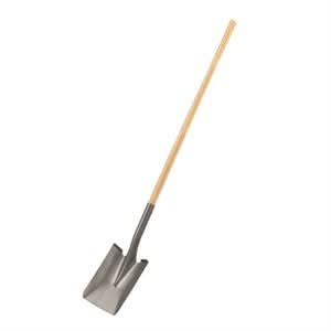 Bon Pro Plus Bon 28 - 146 Shovel - Squareuare Point Closed Back 47" St Wood Handle | General Construction Tool for Pros - Bayou Tool