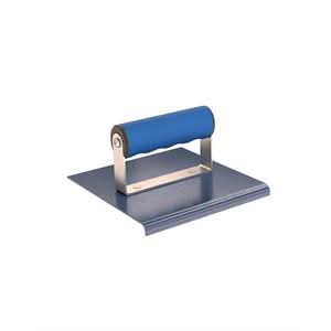 BonTradeTough 22 - 725 Edger - Blue Steel 6" X 6" - 1/4" Radius 3/8" Lip Comfort Grip Handle (12 - Pack) | Concrete Tool for Pros - Pack of 12 - Bayou Tool