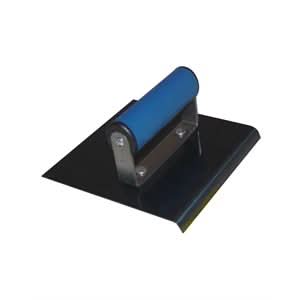 BonTradeTough 22 - 726 Edger - Blue Steel 6" X 6" - 3/8" Radius 1/2" Lip Comfort Grip Handle (12 - Pack) | Concrete Tool for Pros - Pack of 12 - Bayou Tool