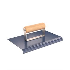 BonTradeTough 22 - 783 Edger - Blue Steel 9" X 6" - 1/2" Radius 5/8" Lip Wood Handle (12 - Pack) | Concrete Tool for Pros - Pack of 12 - Bayou Tool