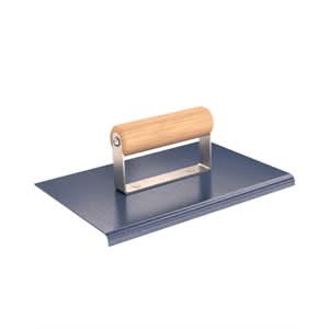 BonTradeTough 22 - 935 Edger - Blue Steel 9" X 6" - 1/4" Radius 3/8" Lip Wood Handle (12 - Pack) | Concrete Tool for Pros - Pack of 12 - Bayou Tool