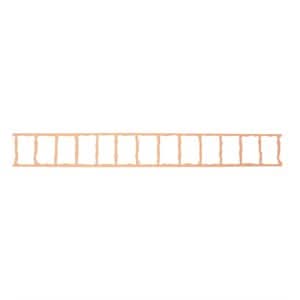 BonWay Bon 32 - 258 Paper Stencil - Cobble Header - 8" X 300 ' | Decorative Concrete Tool for Pros - Bayou Tool