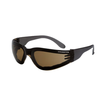 Crossfire Shield Foam Lined Safety Eyewear - Bayou Tool