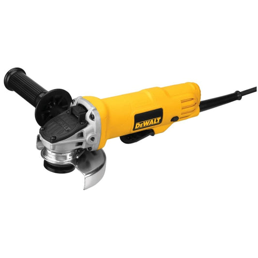 DeWalt 4 - 1/2" Paddle Switch Small Angle Grinder, 7.5A, 12,000 RPM - Bayou Tool