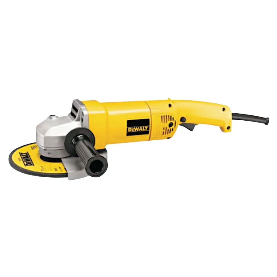 DeWalt 7" Medium Angle Grinder, 13A, 8000 RPM, Trigger Switch - Bayou Tool