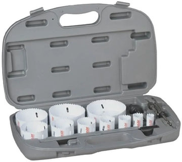 8 Piece Electrician Bimetal Hole Saw Kit - High Performance & Durable Cutting Tool | Drill America
