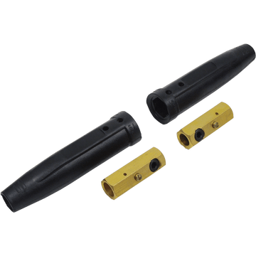Female 4 MBP Tweco® Style Cable Connector End - 2 Pack - Bayou Tool