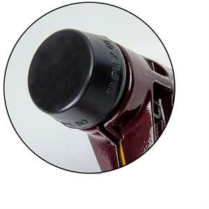 Halder 21 - 973 Repl Black Face 080 Black: Medium hard rubber | Hardscape Tool for Pros - Bayou Tool