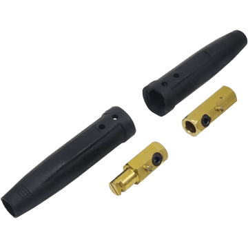 Male & Female 1 MBP Tweco® Style Cable Connector Set (Sold by the Set) - Bayou Tool