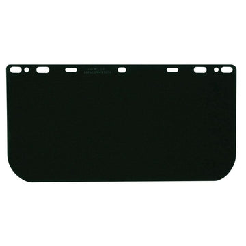 MCR Safety Universal Dark Green Polycarbonate Faceshield - Bayou Tool
