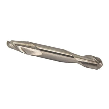Drill America - 3/64 High-Speed Carbide 2 Flute Uncoated (Bright) Double End Ball End Mill - Efficient 2 Flute Structure with Uncoated Bright Finish