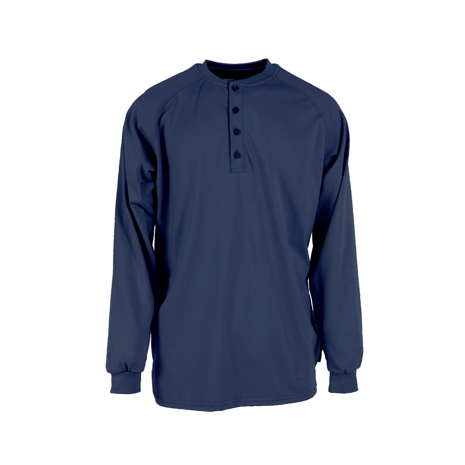 Neese 6 oz Cotton FR Henley Shirt (CAT 2) - Bayou Tool